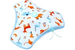 Geoyien Juguetes Juegos para Gatos, Cat Toys, Juguete Pajaro para Gatos, El Deporte Esconde Plumas, Gritos de Pájaros, Apagado a Los 15 Min, Gato Residenciales Activos (Azul)