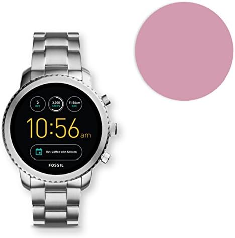 Golebo Screen Film for Privacy protection pink for Fossil Q Explorist 3. Gen - PREMIUM QUALITY