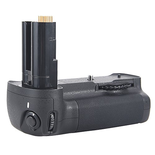 DSTE Multi-Puissance Vertical Batterie Poign  e Titulaire pour Nikon D200 Fujifilm S5 Cam  ra comme MB-D200 avec 2-pack EN-EL3E