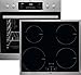 Produktbild AEG KOMBI 32 PI, Einbauherdset, EEK: A+, 71 Liter, Edelstahl/Schwarz (Herd), Edelstahl/Schwarz (Kochfeld)