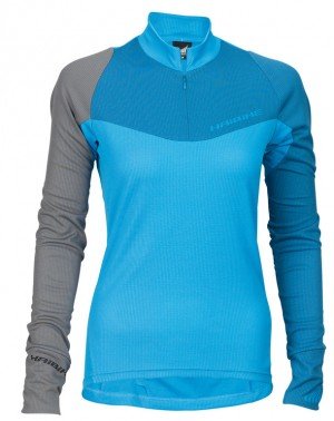 Preisvergleich Produktbild XDURO Shirt Long Women blue - Gr. XL 9505200549