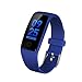 Produktbild KOBWA Activity Tracker Armbanduhr, Fitness Tracker Wasserdicht Touchscreen Smart Armband mit Herzfrequenz Blut Druck Sleep Monitor, Frauen, blau