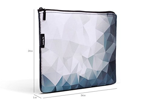 Lavolta 13 3 Zoll Sleeve H  lle Ultrabook Laptop   Notebook   Computer Tasche f  r 13  Macbook Air  Pro Retina 12 9 Zoll iPad Pro  Rainbow Swirls