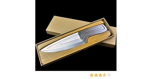 Buy Deglon Meeting 4pc Set 5cr17mov Stainless Steel Deglon Meeting Knife Unique Design With Wooden Base Online At Low Prices In India Amazon In