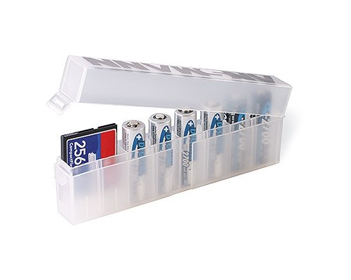 Preisvergleich Produktbild Ansmann Akkubox fuer 8 Rundzellen Micro / Mignon OHNE Batterien