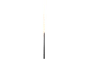 GamePoint Einteiliger Snooker Queue aus Eschenholz mit hochwertigem 9,5mm Snooker Klebeleder, Länge 145cm. Queue_122002