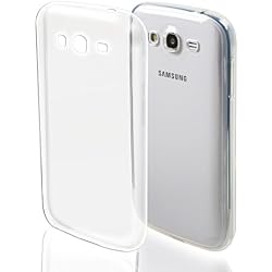 kwmobile Funda para Samsung Galaxy Grand Neo/Duos - Carcasa de [plástico] para móvil - Protector [Trasero] en [Transparente]