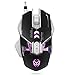 Price comparison product image HCMONSTER gaming Mouse 3200DPI Optical Adjustable 7D Button Wired Mechanical Gaming Mouse For PC human engineering mouse,Black
