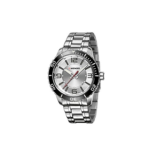 WENGER HerrenArmbanduhr Analog Quarz Edelstahl 01.0851.119