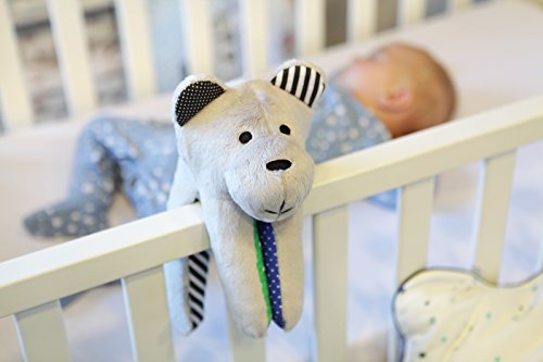 Whisbear – Der summende Bär (zitron) – Stofftier zur Beruhigung Einschlafhilfe für Ihr Baby – ideales Geschenk zur Geburt - 8