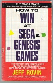 Preisvergleich Produktbild How to Win at Sega & Genesis Games
