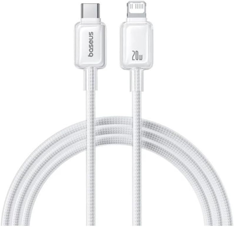 Baseus Crystal 20W Lightning Şarj Kablosu
