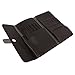 MagiDeal Foldable Barber Hairdressing Scissors Combs Pouch Holder Case Bag - Brown