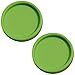 15 Pcs 50ml Plastic Empty Refillable Travel Cosmetic Hair Gel Hair Mask Containers Face Cream Lotion Jar Container Box with Lid