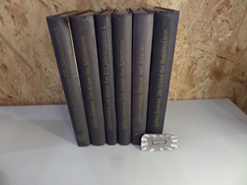 Grundriss der Kunstgeschichte : Die Kunst des Altertums - Die Kunst des Mittelalters - Die Kunst der Renaissance in Italien und im Norden - Die Kunst der Barockzeit und des Rokoko - Die Kunst des XIX. Jahrhunderts und der Gegenwart - I. Teil : Die historischen Stile, II. Teil : Die moderne Kunstbewegung [6 Bände].