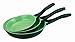 Produktbild Aluminium Keramik Pfannen Set (20cm 24cm und 28cm - Grün) (auch Induktion)