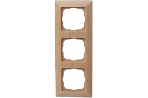 Kopp Milano 306715084 rama osłonowa do 3 gniazd do montażu pionowego i poziomego buka
