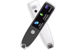 DSRMXS 13 Language Translation Scanning Reading Pen, Portable Smart Electronic Dictionary Mobile Translator USB Wireless Multilingual Language for Exam Reader Language Learners Business Travel Shopping