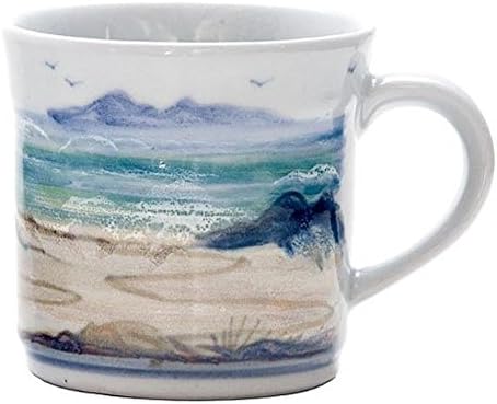 Highland Stoneware – ½ Pint Mug - Seascape Design