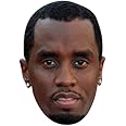 FoxyPrinting P DIDDY Party Face Fancy Dress JB Actor Movie Tv Celebrity Cardboard Party Face Mask Fancy Dress