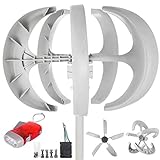 APLICACIÓN AMPLIA ~ Esta turbina eólica está recubierta con un proceso especial que proporciona una excelente resistencia a la oxidación y la corrosión en cualquier condición severa, con excelente resistencia a la corrosión, resistencia al agua y a la arena