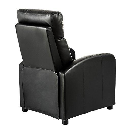 Life Carver® Ultimo Leather Recliner Living Room Armchair Sofa Chair Home Theater Seating Reclining Cinema Home Lounge