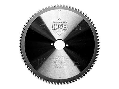 HM-Kreissägeblatt New Generation 216 x 2,8 x 30 mit 80 Zähnen Wechselzahn negativ LOW NOISE