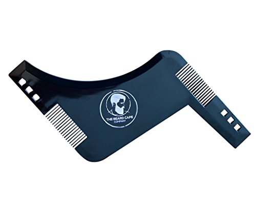„The Beard Cape Company“ bietet einen Schablonenkamm für schicke Rasuren und ein außergewöhnliches Styling - 3