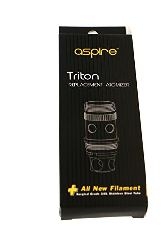GENUINE NEW ASPIRE TRITON COILS - PACK OF 5 (1.8 Ohm)