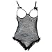 Produktbild SODIAL(R) Schwarze transparente Porno Sexy Dessous heisse Frauen Erotische Dessous Set Brust geoeffnete Unterwaesche Erotika Dessous