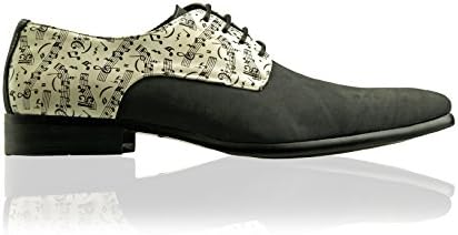 Melo 41 | Formal Dress Shoes for Men Wedding Oxford Mens Derby Unique Lace-ups Colorful Designer Brogues