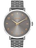 Nixon Unisex Erwachsene Analog Quarz Uhr mit Edelstahl Armband A1090-2765-00