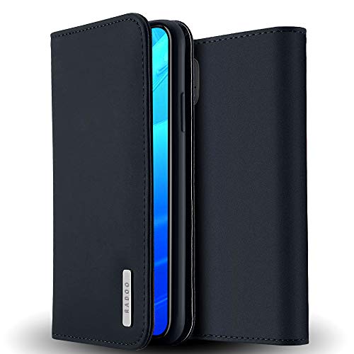 Radoo iPhone XS Echt Ledertasche/Hülle, Luxus Premium Echtes Leder Klapphülle Slim Lederhülle mit Standfunktion TPU Innenraum Case Schlanke Ledertasche Handyhülle für Apple iPhone XS 5.8 Zoll (Blau) Radoo iPhone XS Echt Ledertasche/Hülle, Luxus Premium Echtes Leder Klapphülle Slim Lederhülle mit Standfunktion TPU Innenraum Case Schlanke Ledertasche Handyhülle für Apple iPhone XS 5.8 Zoll (Blau)