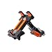Produktbild LEvifun Fahrrad Handyhalterung, Anti-Shake Motorrad Einstellbar Handy Halterung Fahrrad Lenker Zoll Smartphone GPS Andere Geräte für iPhone Samsung (Orange)