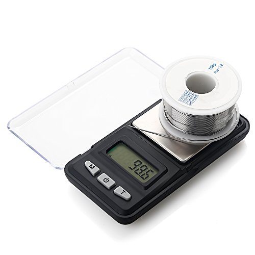 Zogin tragbare Digitale Präzisionswaage 0.1g x 500g Super Mini Digitalwaage/Goldwaage/Briefwaage/ Taschenwaage/Küchenwaage