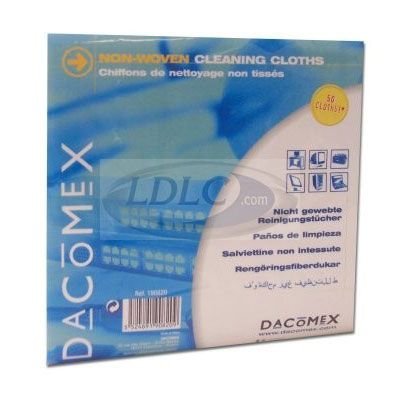 Dacomex Sachets de 50 chiffons Blancs