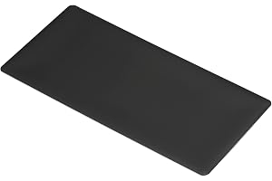 PATIKIL 10 x 5 cm namnskylt i metall, 10-pack, anodiserad självhäftande aluminiumskylt