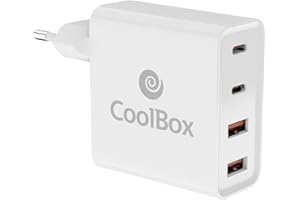 Cable USB CoolBox COO-CUAC-100P Blanco