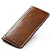 Produktbild WHWH Men's Long Multifunktions-Leder-Taschenhalter Multi-Card-Paket Business Clutch Bag Diebstahlschutz-Paket Falten Münzfach,Brown-OneSize