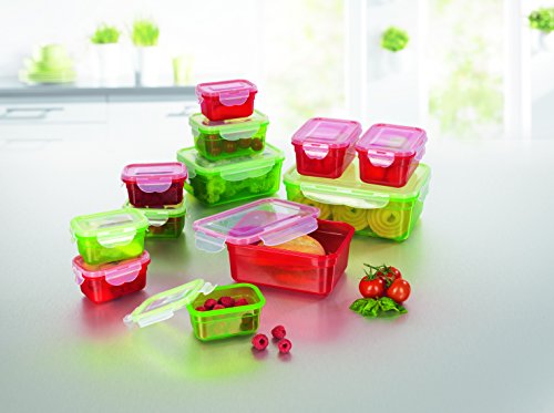TV Unser Original – GOURMETmaxx 09555 Food Containers Klick-it 24 pieces | multicolour | Storage & Isolation - 2