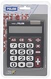 calculadora infantil de numeros Color negro con teclas blancas y rojas