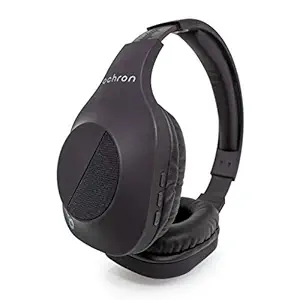 OCHRON Tunes ARC (Black) Over-Ear Wireless Bluetooth Headphones, Upto 35 Hours of Battery with Bluetooth v5.0