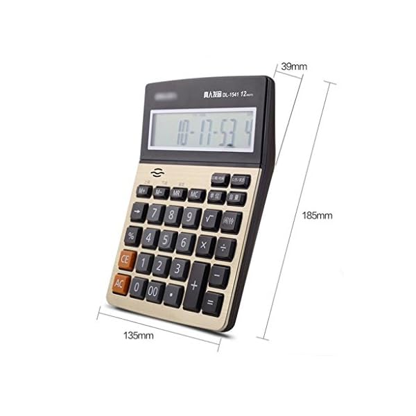 Liu Yu·Office Space,Stationery Office Finance supplies 12 - bit large - screen voice button desktop calculator 185 * 135 * 39mm - Image 3