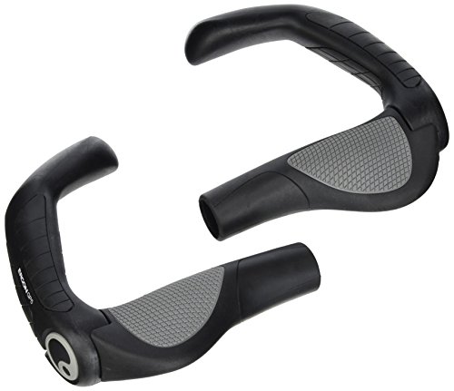 Ergon GP5 Fahrradlenkergriff, Black, S