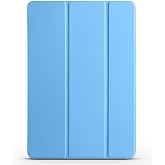 Tablet Case Compatible with Kilifplus Huawei Honor Pad X9 Smart Cover Sleep Mode Stand with Hard Transparent Cover-Blue Back
