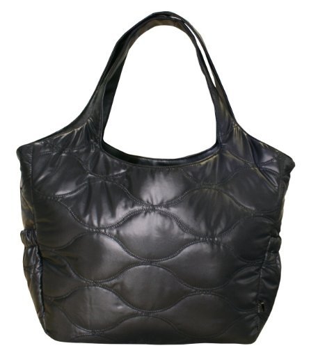 OiOi Tote Mod Puffa Quilt Bag (Black)