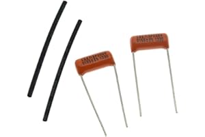KAISH 2 bouchons condensateurs Sprague pour guitare basse 225P Orange 0.047uF 200V