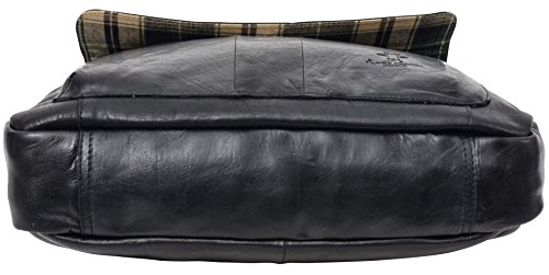 Gusti Leder studio „Porter“ große elegante Laptoptasche 15,4″ Notebooktasche Arbeitstasche Lehrertasche Aktentasche Businesstasche Bürotasche Herrentasche Damentasche Notebooktasche Schwarz 2B17-20-6 - 9