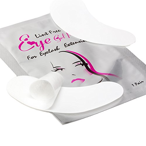 Wimpernverlängerung - Augengelpads - 50 Paar Augenpads - Lint free fusselfrei - Eye Gel Patches für das Applizieren von Einzelwimpern