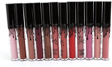 WJiXin 12 Colors Matt Waterproof Lip Gloss set-long-lasting Moisturizing Liquid Lipsticks make-up